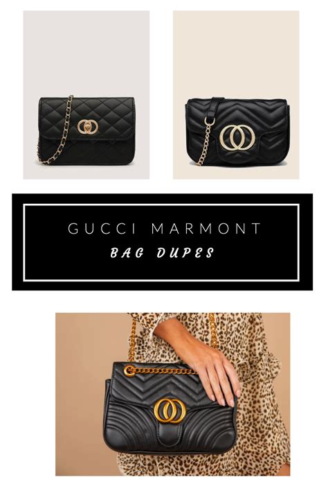 gucci backpack dupes|gucci marmont bag dupe.